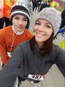 Participants enjoy the Gratitude 5K/10K Run/Walk.