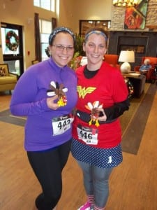 Participants enjoy the Gratitude 5K/10K Run/Walk.