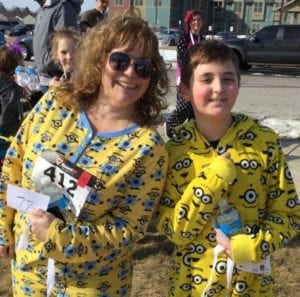 Minion pajamas debut at the PJ 5K/10K.