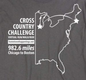 Chicago to Boston Virtual Challenge